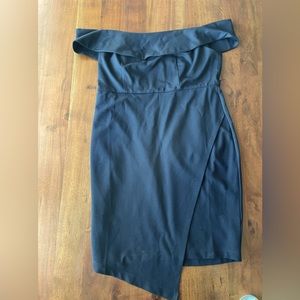 Brand New Black Asymmetrical formal dress from Torrid.